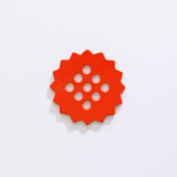 Sunshine Flower Frog - Ruby Red
