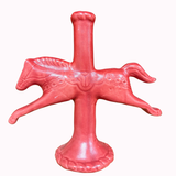 *Seconds Sale* Dala Horse Candlestick Holder