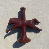 *Seconds Sale* Dala Horse Candlestick Holder