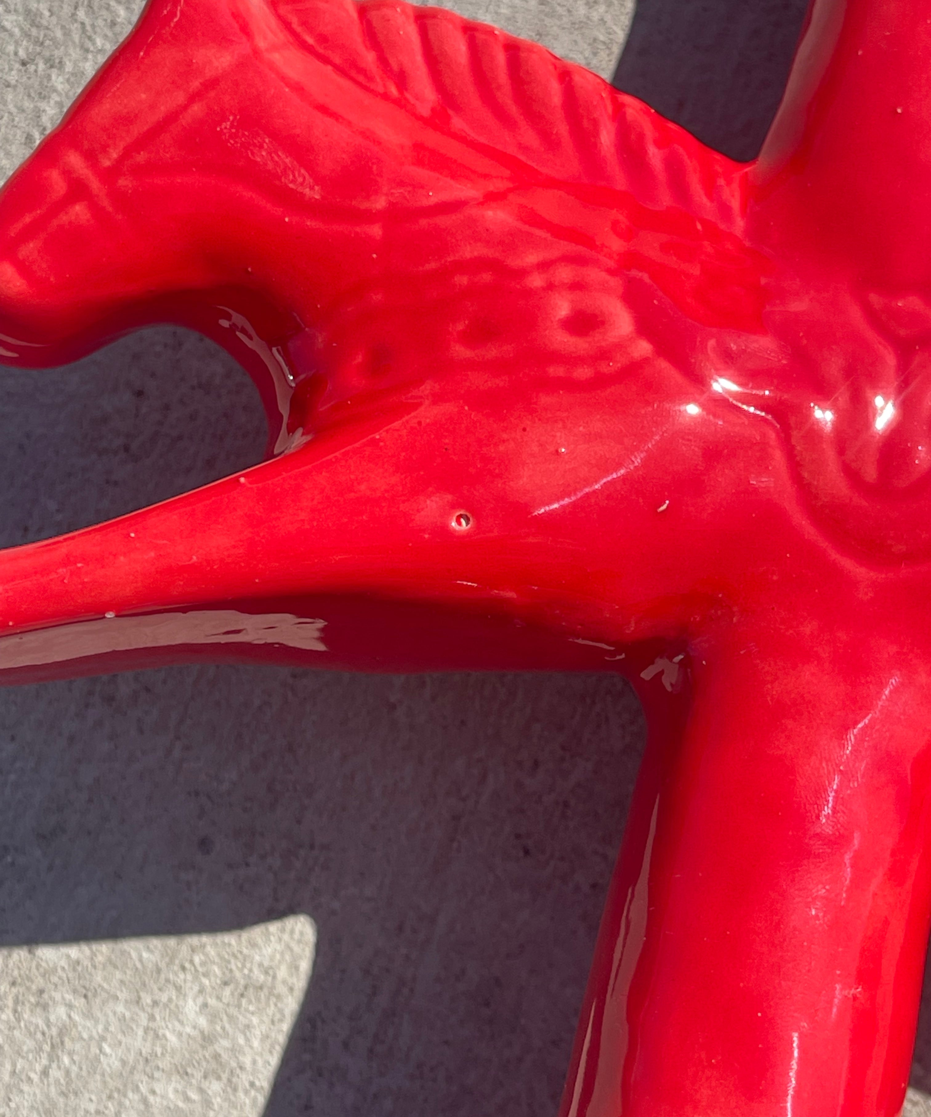 *Seconds Sale* Dala Horse Candlestick Holder