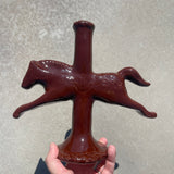 *Seconds Sale* Dala Horse Candlestick Holder