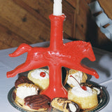 Dala Horse Candlestick Holder
