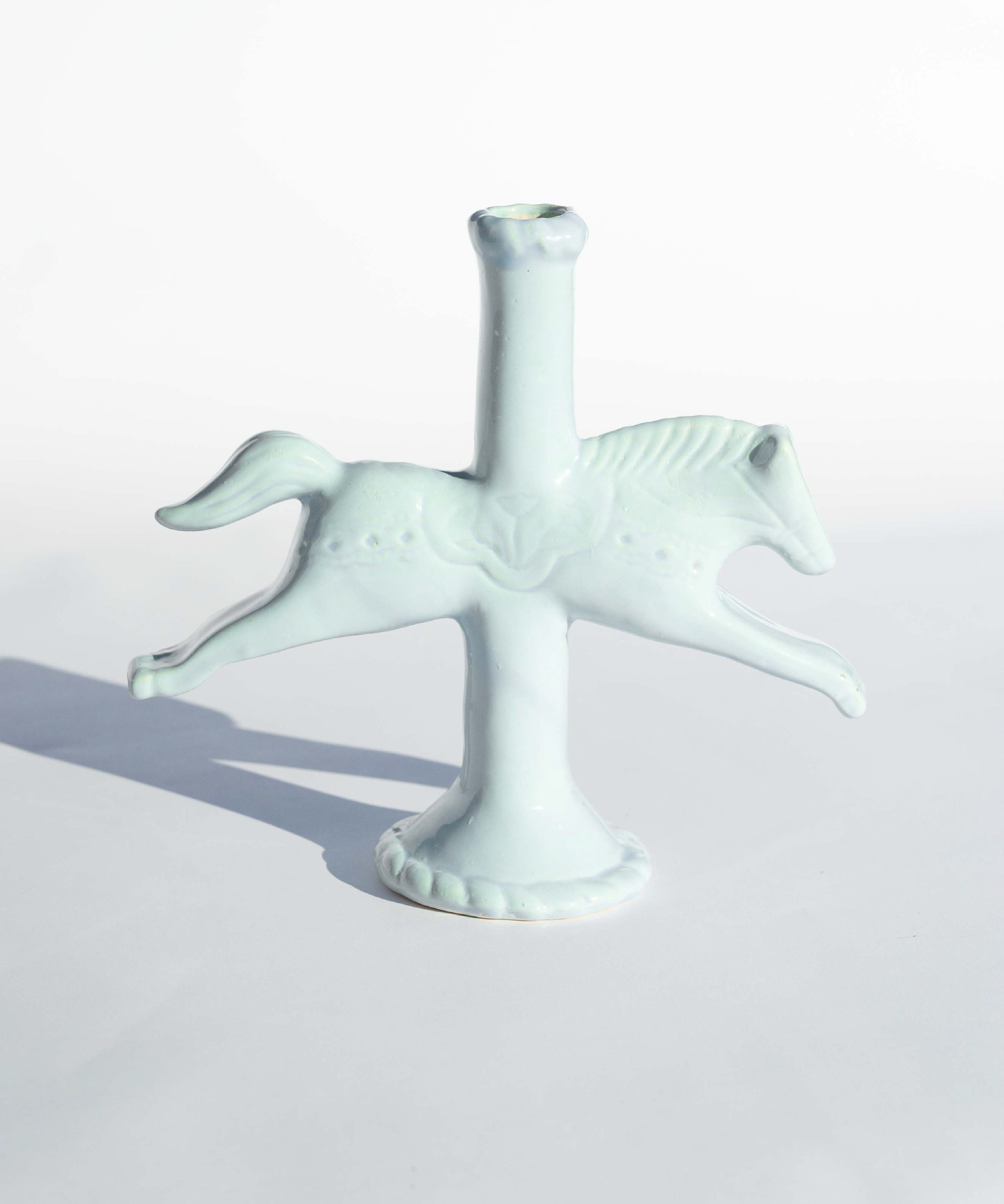 Dala Horse Candlestick Holder