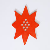 Star Flower Frog - Red