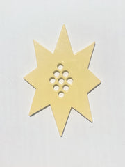Star Flower Frog - Butter Yellow