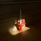 Nordic Swan Candlestick Holder