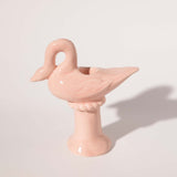 Nordic Swan Candlestick Holder