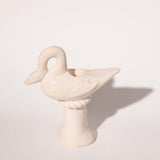 Nordic Swan Candlestick Holder